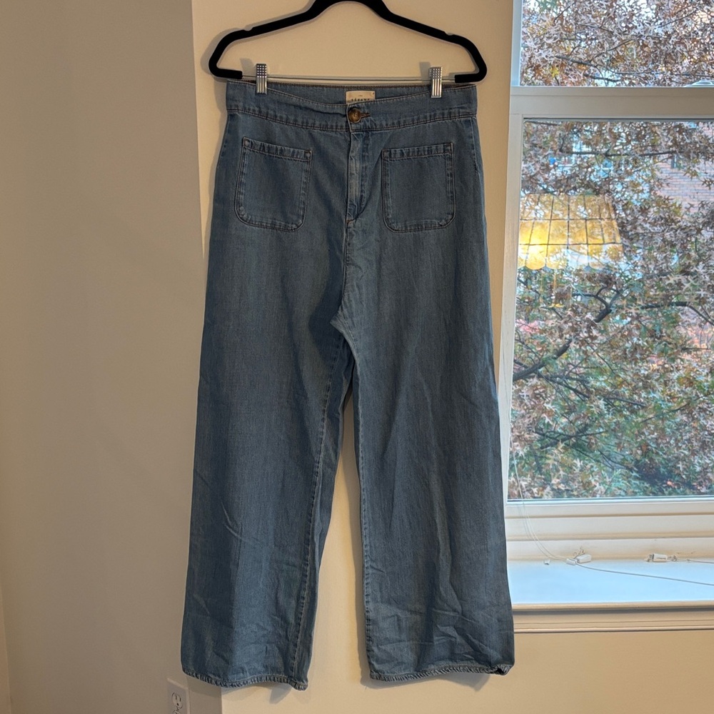Sezane Juno Wide-Leg Jeans